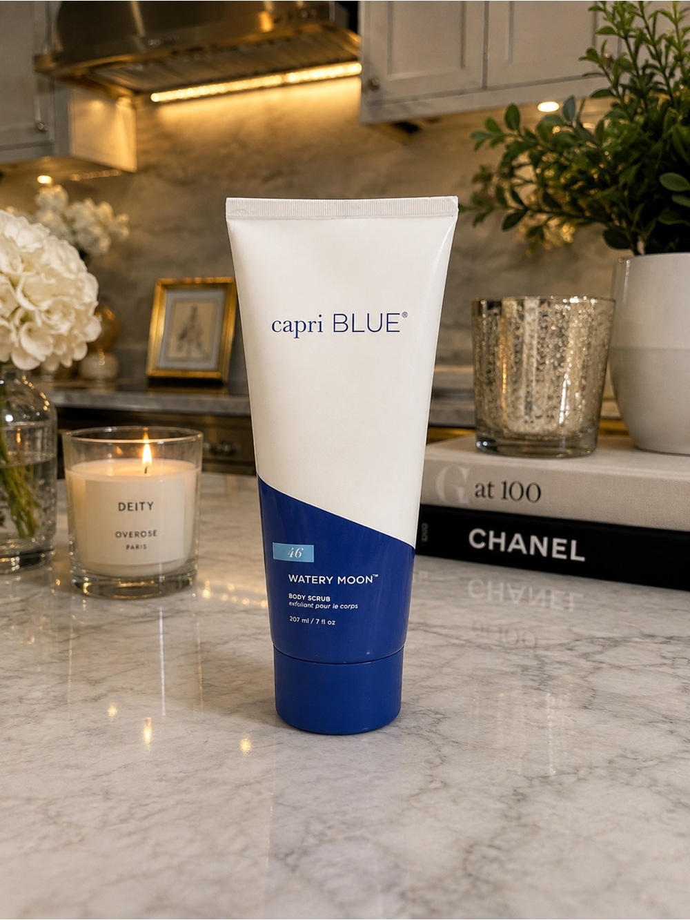 CAPRI BLUE Watery Moon Body Scrub 7 oz Hydrating Spa Exfoliator NEW